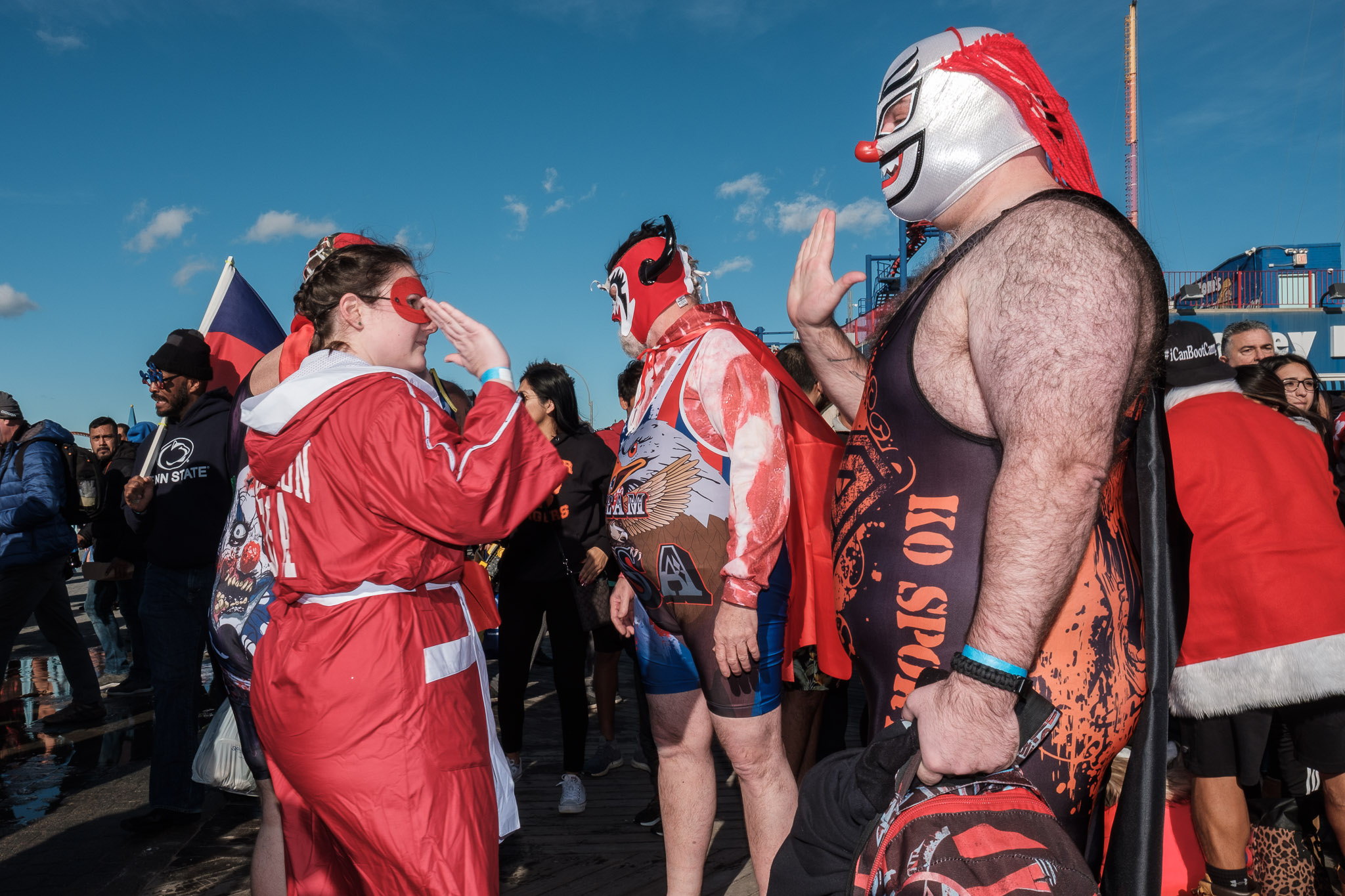 New Year's Day in Coney Island 2019!