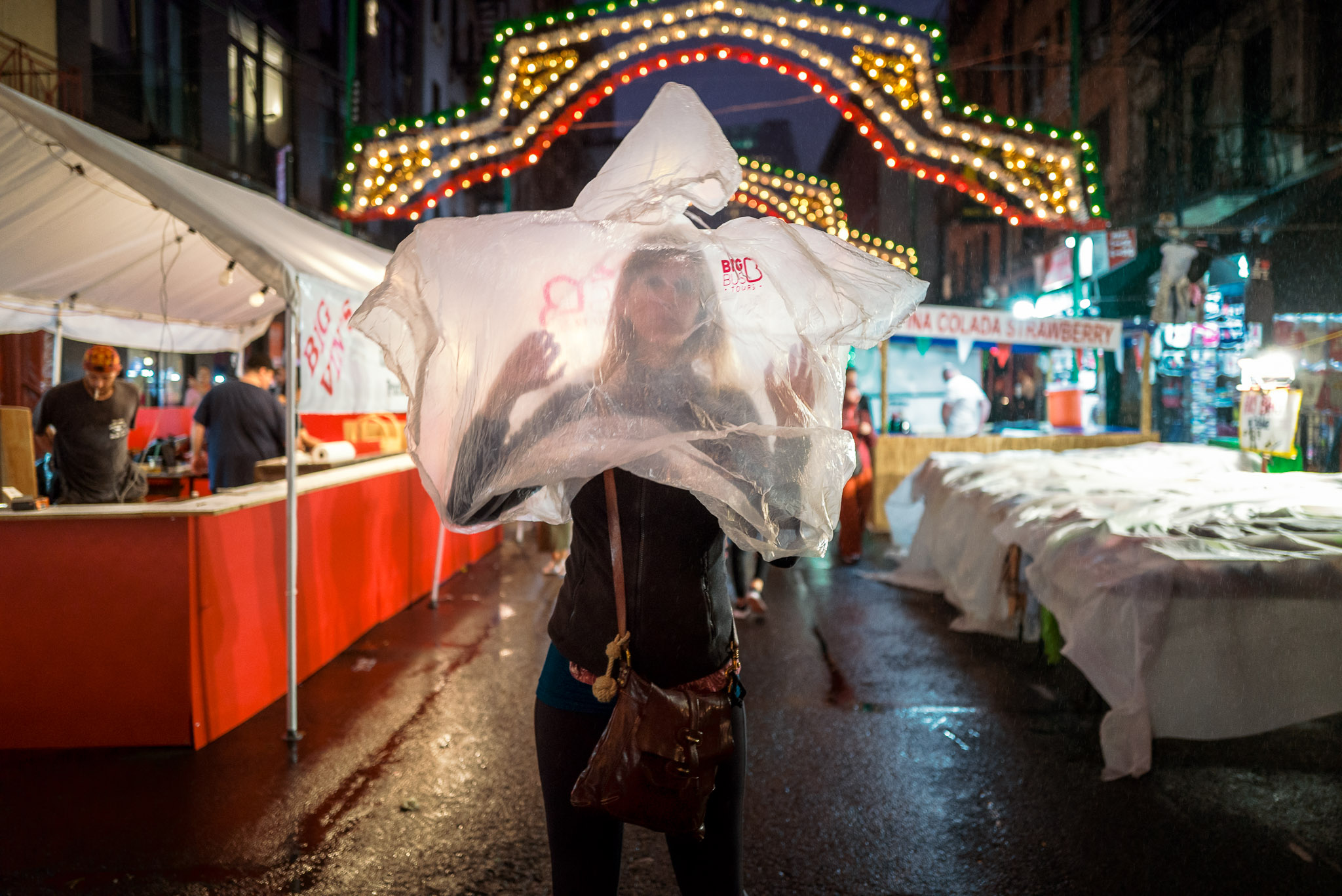 Rainy night, San Gennaro