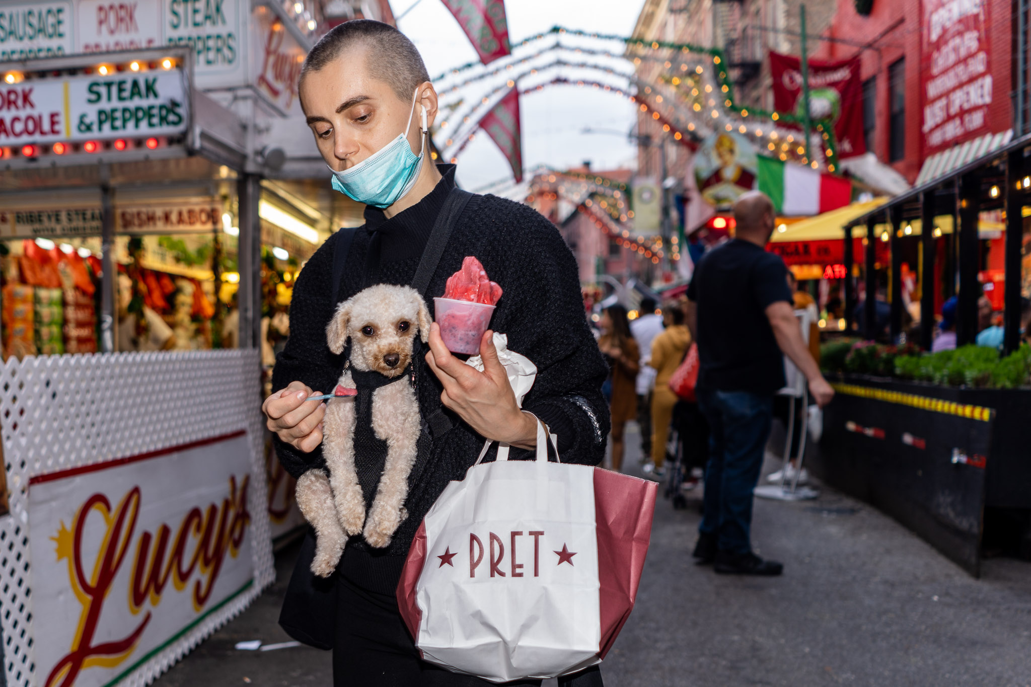 Scenes from San Gennaro 2021