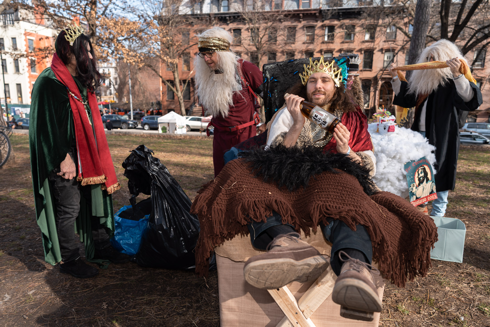 Sabotage and bribery at Idiotarod NYC. — photograph 19