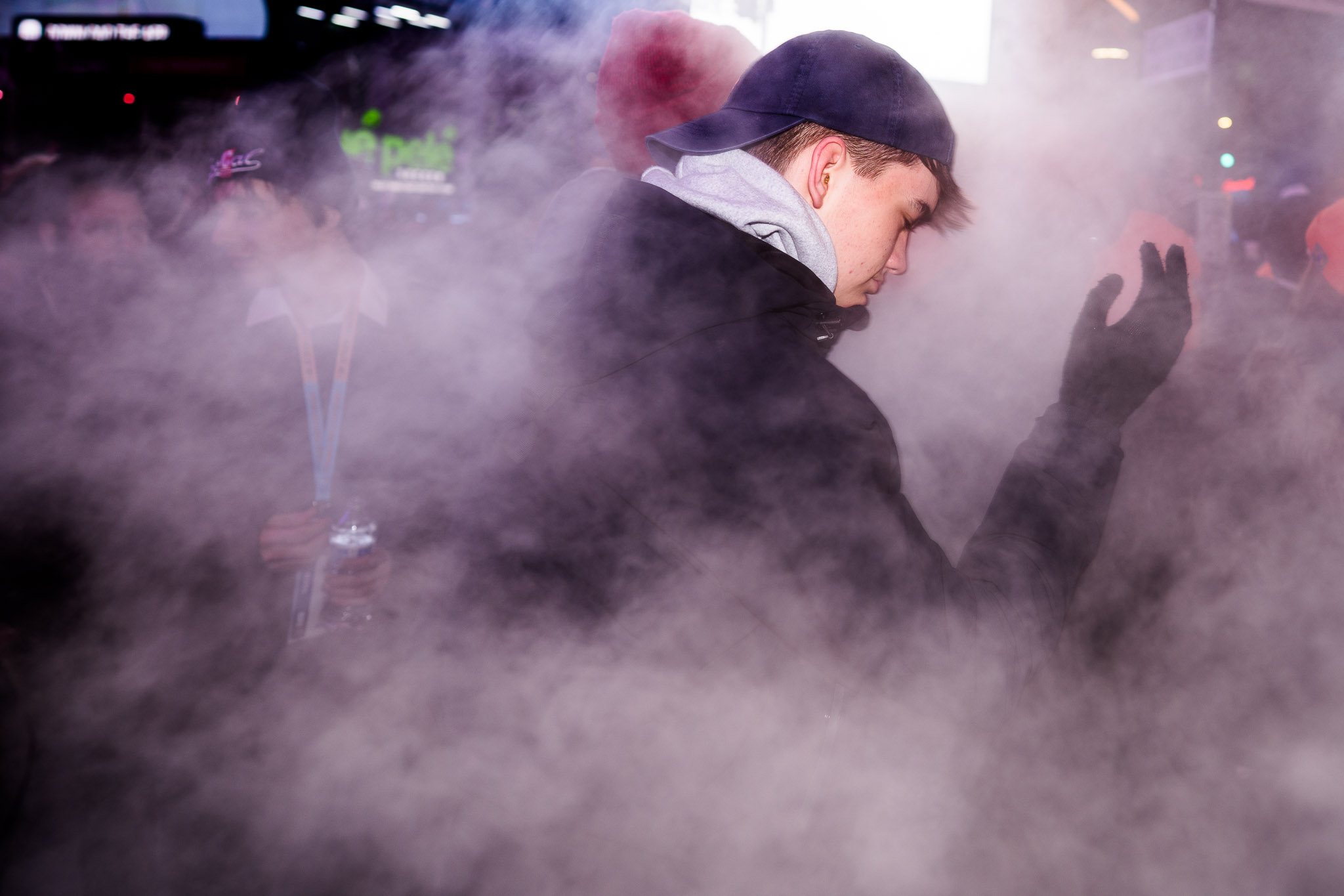 Saturday Night, Times Square Part 1: Steam
