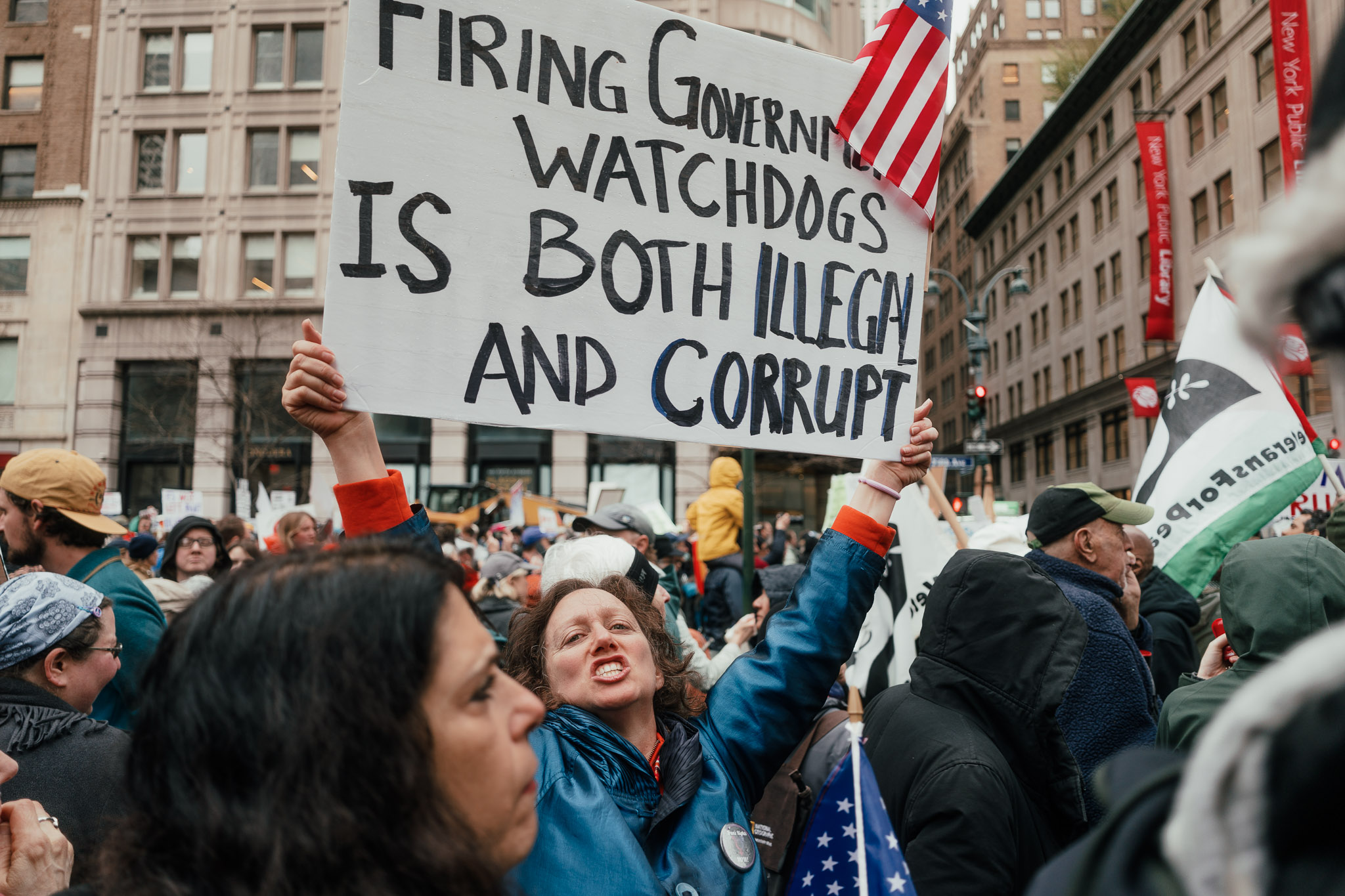 Hands Off Protest