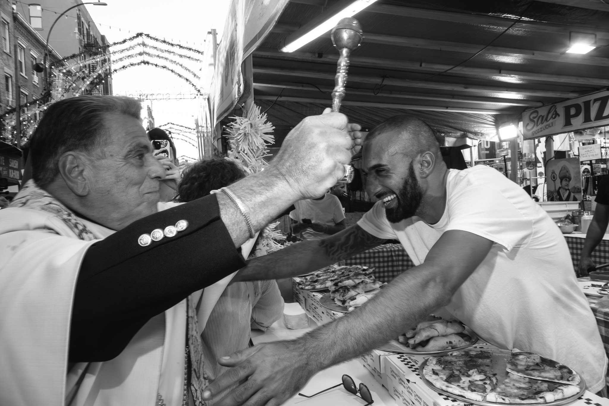San Gennaro Blessing of the Stands