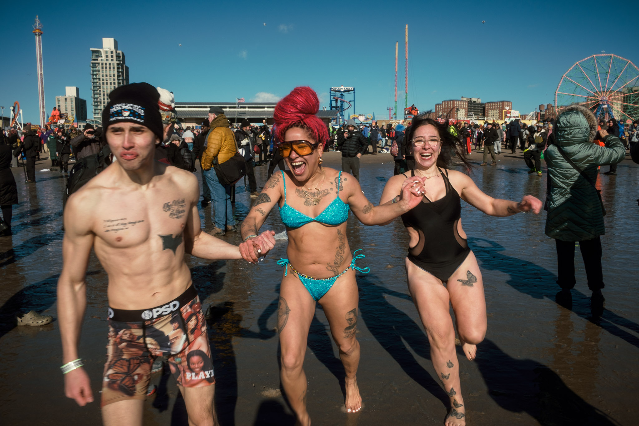 2026 New Year's Day Polar Bear Plunge in Coney Island